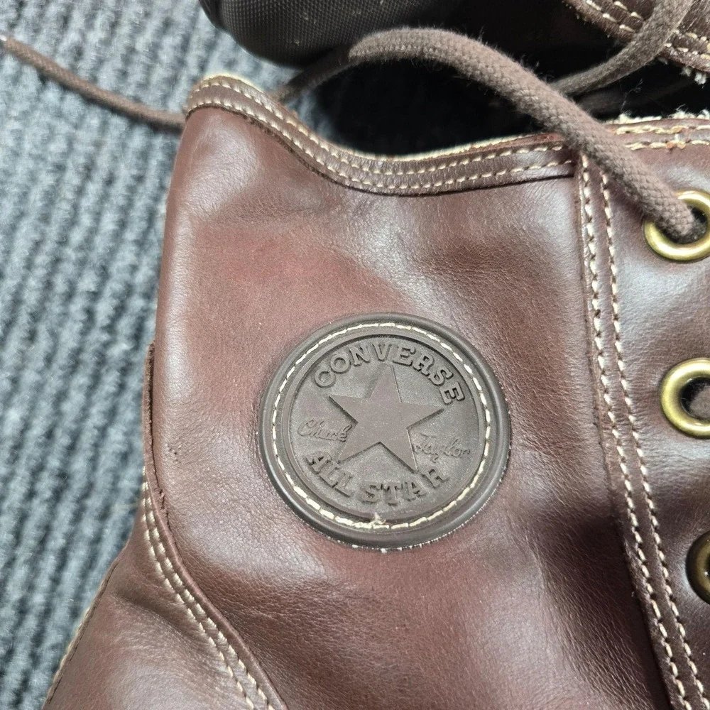Converse All Star Boots Mens Size 10.5 Brown Outsider Hi Combat Lace Up